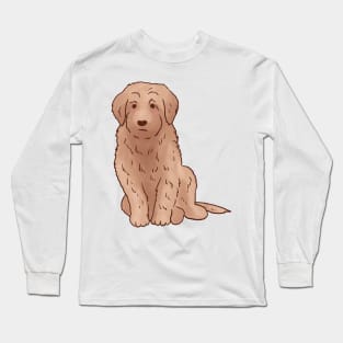 Golden Doodle art Long Sleeve T-Shirt